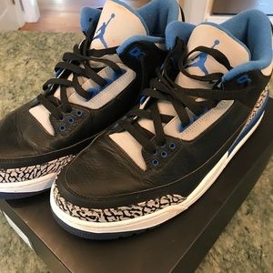 Air Jordan 3 Retro Sport Blue, size 11